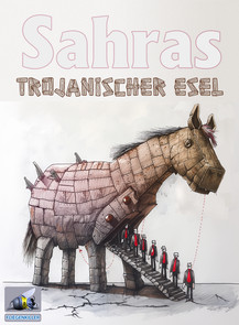 politischer Poster von Czeslaw Gorski - sahra wagenknechts trojanischer esel